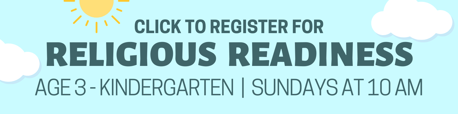 Register for Religious Readiness